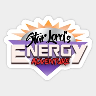 Star Lord's Energy Adventure Sticker